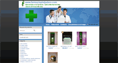 Desktop Screenshot of farmaciaplatjadaro.com